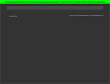 Tablet Screenshot of equipmentdirect.com